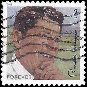 #4494 (44c Forever) Ronald Reagan 2011 Used