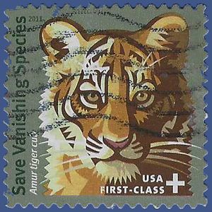 Scott B4 (44c) Save Vanishing Species Semi Postal 2011 Used