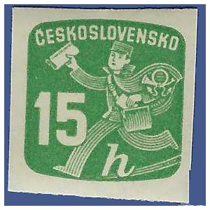 Czechoslovakia #P29 1945 Mint NH