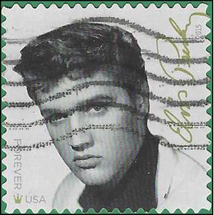 #5009 (49c Forever) Elvis Presley 2015 Used