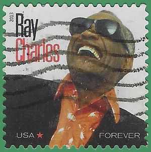 #4807 (46c Forever) Ray Charles 2013 Used