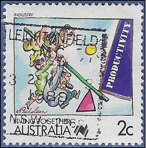 Australia #1054 1988 Used