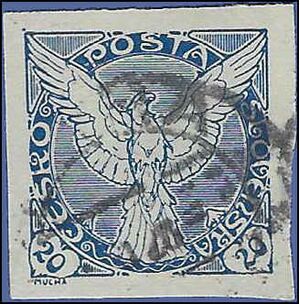 Czechoslovakia #P 5 1918 Used