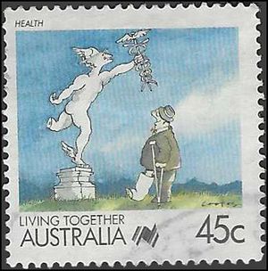 Australia #1065 1988 Used