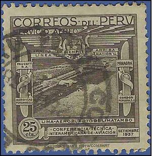 Peru #C 47 1937 Used