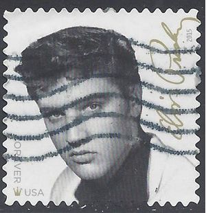 #5009 (49c Forever) Elvis Presley 2015 Used