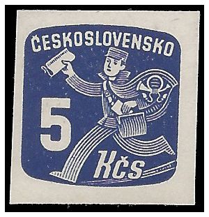 Czechoslovakia #P36 1945 Mint H