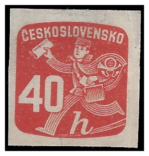Czechoslovakia #P33 1945 Mint H