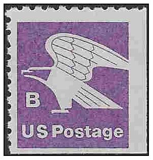 #1819 18c B Rate Eagle Booklet Single 1981 Mint NH