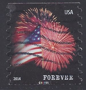 #4853 Star Spangled Banner Coil P# C11111 2014 Used