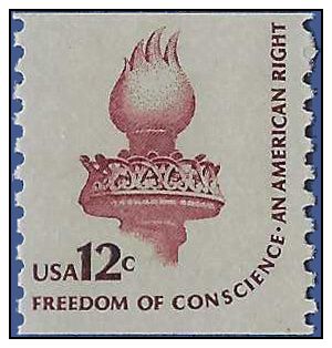 #1816 12c Statue of Liberty Torch Coil Single 1981 Mint NH