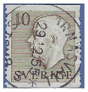 Sweden # 456 1954 Used