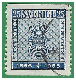 Sweden # 474 1955 Used