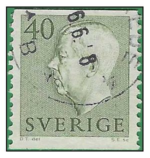 Sweden # 509 1957 Used