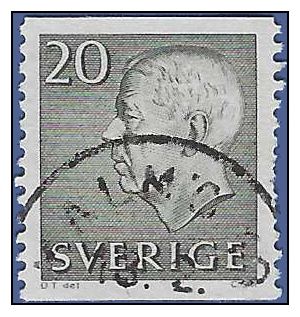 Sweden # 572 1961 Used