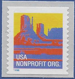 #2902b 5c Butte Nonprofit Coil Single 1996 Mint NH
