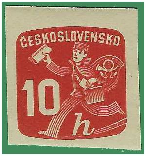 Czechoslovakia #P28 1945 Mint NH