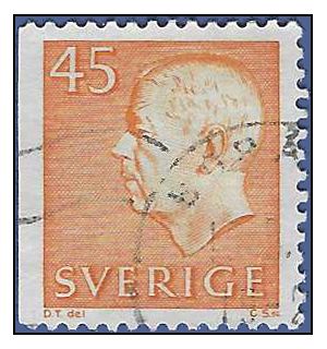 Sweden # 670 1967 Used