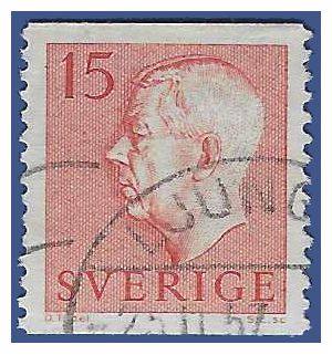 Sweden # 505 1957 Used