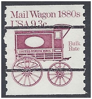 #1903a 9.3c Mail Wagon 1880s Bulk Rate Bureau Precancel 1981 Mint NH