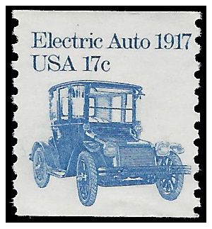 #1906 17c Electric Auto 1917 Coil Single 1981 Mint NH