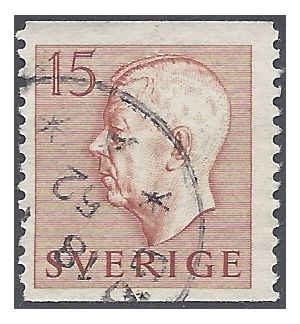 Sweden # 419 1951 Used Coil Single