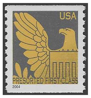 #3844 25c American Eagle Presort Coil Single 2004 Mint NH