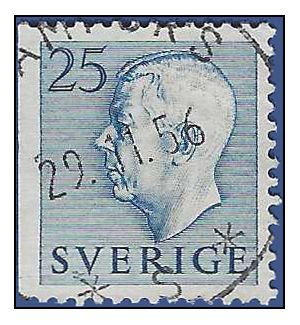 Sweden # 461 1954 Used