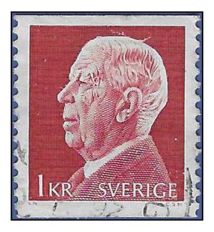 Sweden # 960 1972 Used