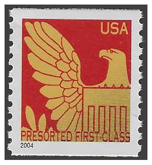 #3846 25c American Eagle Presort Coil Single 2004 Mint NH