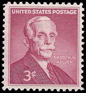 #1072 3c Andrew W. Mellon 1955 Mint NH