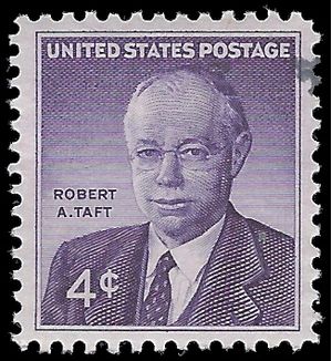 #1161 4c Senator Robert Taft Memorial 1960 Used