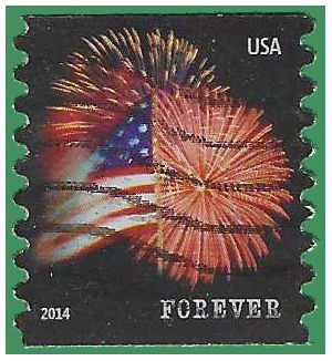 #4853 Star Spangled Banner Coil Single 2014 Used