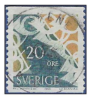 Sweden # 647 1965 Used