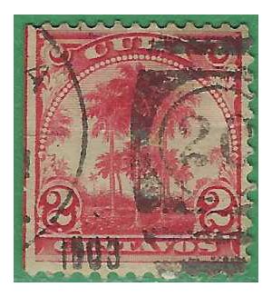 Cuba # 228 1899 Used Fancy Cancel