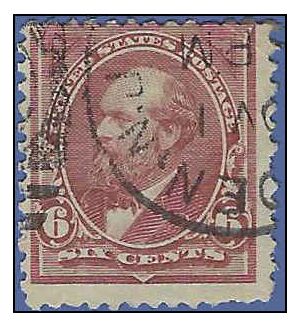 # 256 6c James A. Garfield 1894 Used