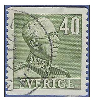 Sweden # 307 1940 Used