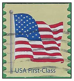 #4188 41c U.S. Flag Coil Single 2007 Used