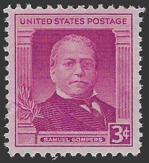 # 988 3c Samuel Gompers 1950 Mint NH