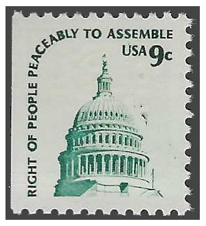 #1590 9c U.S. Capitol Booklet Single 1977 Mint NH