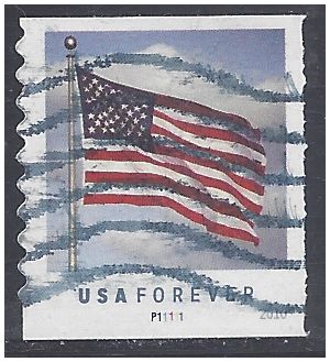 #5053 U.S. Flag  PNC Single P11111 (APU) 2016 Used