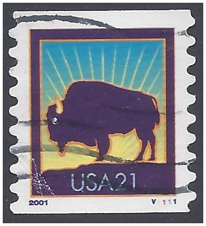 #3475 21c American Buffalo PNC Single #V1111 2001 Used