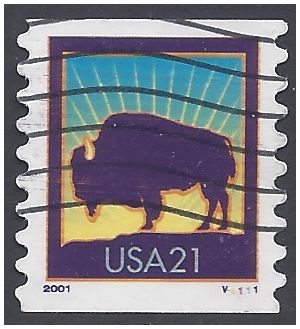 #3475 21c American Buffalo PNC Single #V1111 2001 Used