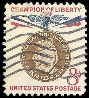 #1169 8c Champion of Liberty Giuseppe Garibaldi 1960 Used