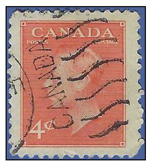 Canada # 306 1951 Used