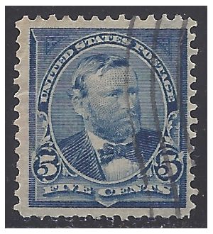 # 281 5c Ulysses S. Grant 1989 Used