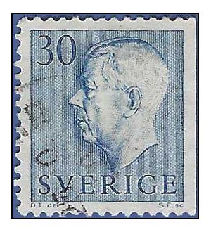 Sweden # 517 1957 Used