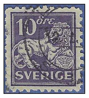 Sweden # 128 1925 Used HR