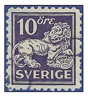 Sweden # 128 1925 Used HR