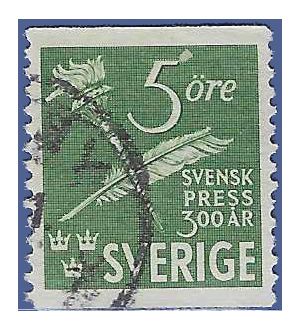 Sweden # 360 1945 Used